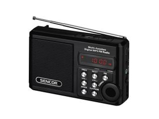 Rádioprijímač SENCOR SRD 215B USB/MP3