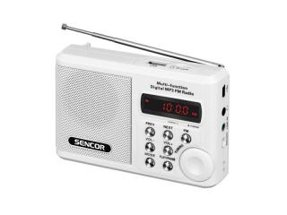 Rádioprijímač SENCOR SRD 215W USB MP3