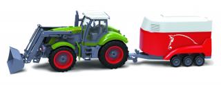 RC model traktor + príves BUDDY TOYS BRC 28.611