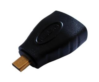 Redukcia konektor HDMI micro - HDMI zdierka typ A