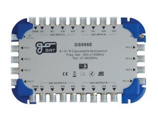 Satelitný multiprepínač GoSAT GS998E