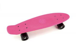 Skateboard detský TEDDIES ružový