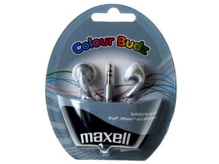 Slúchadla Maxell 303362 Colour Budz Silver