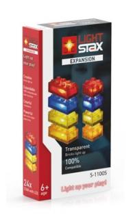 Stavebnica LIGHT STAX EXPANSION kompatibilná s LEGO