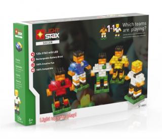 Stavebnica LIGHT STAX SOCCER 1v1 kompatibilná s LEGO