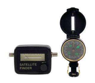 Súprava na vyhľadávanie satelitov KÖNIG SATFINDER-KIT