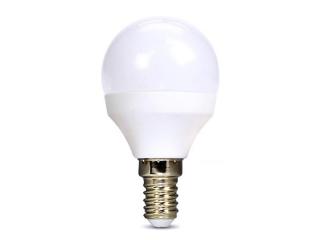 Žiarovka LED G45 E14 6W biela studená SOLIGHT
