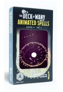 Dungeons &amp; Dragons: Deck of Many Animated Spells Level 3 Vol 1 (EN), A-M