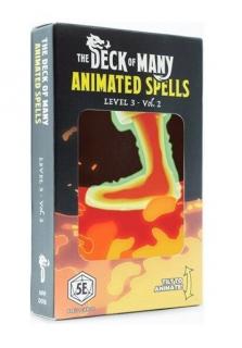 Dungeons &amp; Dragons: Deck of Many Animated Spells Level 3 Vol 2 (EN), M-W