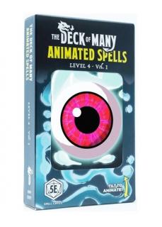 Dungeons &amp; Dragons: Deck of Many Animated Spells Level 4 Vol 1 (EN), A-W