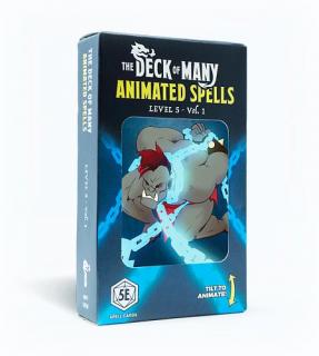 Dungeons &amp; Dragons: Deck of Many Animated Spells Level 5 Vol 1 (EN), A-W