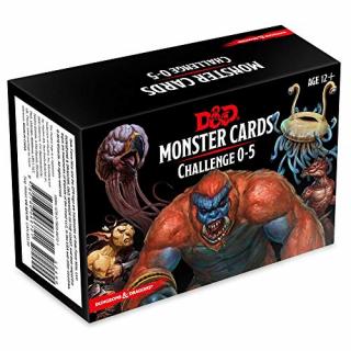 Dungeons &amp; Dragons: Monster Cards Deck Levels 0-5 (195)