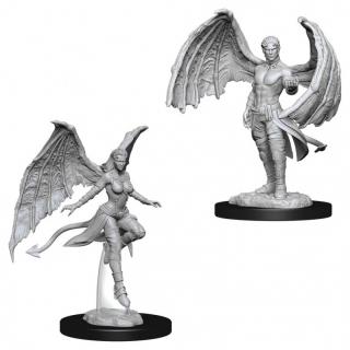 Dungeons &amp; Dragons Nolzur's Marvelous Miniatures - Succubus &amp; Incubus 2-Pack, 4 cm