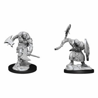 Dungeons &amp; Dragons Nolzur's Marvelous Miniatures - Warforged Barbarian 2-Pack, 4 cm