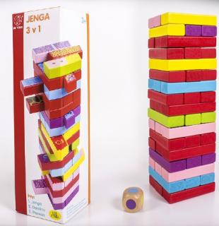 Jenga - Jenga 3v1