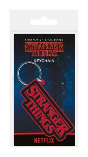 Kľúčenka Stranger Things Rubber Keychain Logo 6 cm