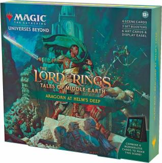 Magic the Gathering TCG: LOTR - Tales of Middle-earth Scene Box: Aragorn ... (Aragorn at Helm´s Deep)