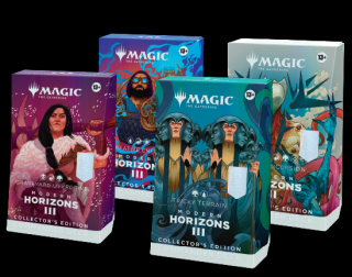 Magic the Gathering TCG: Modern Horizons 3 - Commander Deck Set (4) COLLECTOR'S EDITION