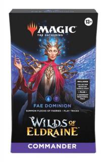Magic The Gathering TCG: Wilds of Eldraine COMMANDER Fae Dominion