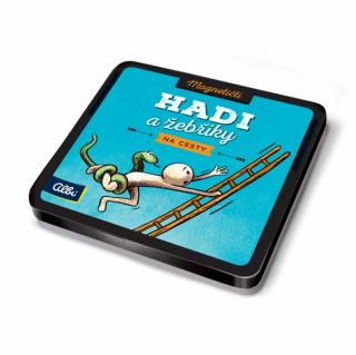 Magnetické hry na cesty: Hadi a žebříky (ALBI)