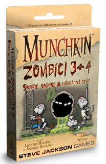 Munchkin CZ - Zombíci 3+4 - rozšírenie