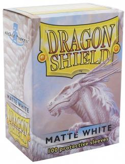 Obal Dragon Shield 100ks MATTE – biely