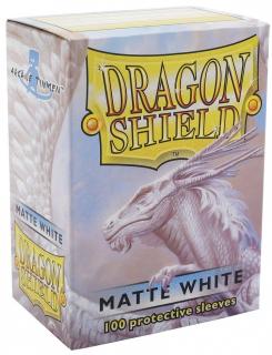 Obal Dragon Shield 100ks MATTE – biely