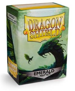 Obal Dragon Shield 100ks MATTE - EMERALD