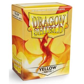 Obal Dragon Shield 100ks MATTE - YELLOW