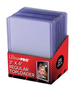 Obal na karty UltraPRO TOPLOADER Regular 25ks