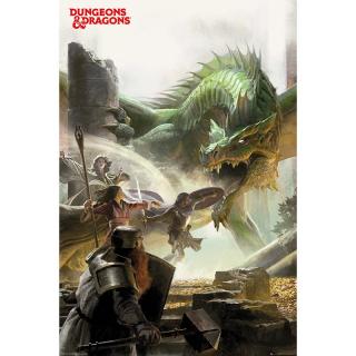 Plagát Dungeons &amp; Dragons Adventure 61 x 91 cm