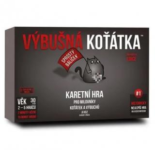 Výbušná koťátka: Přisprostlá edice - kartová hra