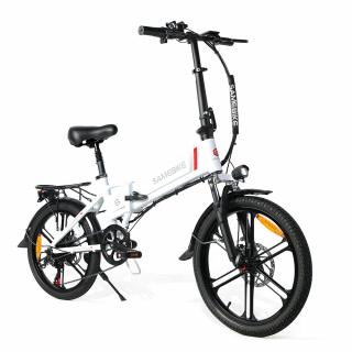 Elektrický bicykel SAMEBIKE 20LVXD30-II  - 350 W Farba: Biela