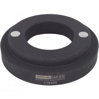 Adaptér na centrovanie tlačných a ťažných puzdier, 35 x 42 mm, STAHLMAXX 119103 (Adapter plate for Centering Pull and Press Sleeves, 35 x 42 mm (STAHLMAXX 119103))