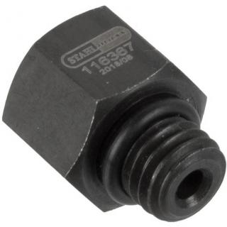 Adaptér na meranie tlaku oleja, pre Opel, Chevrolet, Saab, M12 x 1,75 na M10 x 1, STAHLMAXX 116367 (Oil Pressure Measuring Adapter for Opel / Chevrolet / Saab, M12x1.75 to M10x1 (STAHLMAXX 116367))