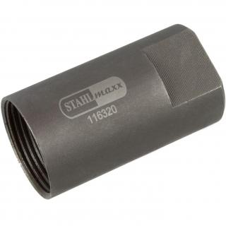 Adaptér sťahovací na hnací hriadeľ, M26 x 1,5, pre MB ložisko kolesa, pre sadu REPTOOLS 117899, STAHLMAXX 116320 (Drive Shaft Pull-in Adapter, M26x1.5, for Mercedes Wheel Bearing, for REPTOOLS 117899 (STAHLMAXX 116320))