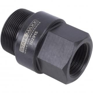 Adaptér závitový, vnút. M18 x 1,5 na von. M25 x 1,0, pre Siemens, pre kĺzne kladvo, STAHLMAXX 102915 (Thread Adapter, IT M18 x 1.5 to OT M25 x 1.0, for Siemens Injectors, for Sliding Hammer (STAHLMAXX 102915))
