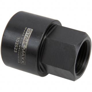 Adaptér závitový, vnút. M25 x 0,75 na vnút. M18 x 1,5, pre Denso, pre kĺzne kladivo, STAHLMAXX 102523 (Thread Adapter, IT M25 x 0.75 to IT M18 x 1.5, for Denso injectors, for Sliding Hammer (STAHLMAXX 102523))