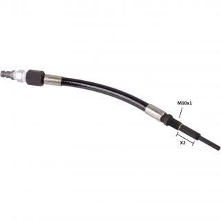Adaptér žeraviacej sviečky, flexibilný, M10 x 1, pre test kompresie (nafta) (Flexible Glow Plug Adapter, M10 x 1, for Diesel Compression Test, like VAG 1381/12 (STAHLMAXX 11195))