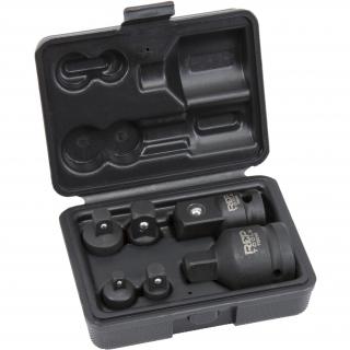 Adaptéry pre hlavice, tvrdené, 6 dielov, REPTOOLS 118898 (Impact Socket Adapter Set, 6 pcs. (REPTOOLS 118898))