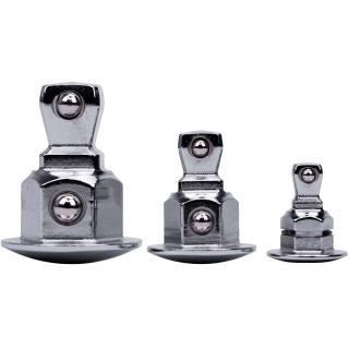 Adaptéry pre hlavice, výkyvné, 3 diely, Welzh 4990-WW (Wobble Socket Adaptors; 3-Piece Set (Welzh 4990-WW))