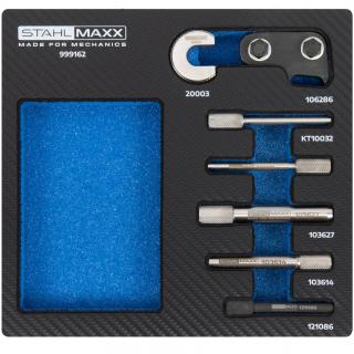 Aretačná sada pre Ford, Mini, Opel, PSA, Toyota 1.4, 1.5, 1.6, 2.5, 2.8 l Diesel, STAHLMAXX 999162 (Engine Timing Tool Set for Ford, Mini, Opel, PSA, Toyota 1.4, 1.5, 1.6, 2.5, 2.8L Diesel (STAHLMAXX 999162))