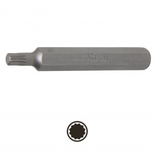 Bit 3/8 , dĺžka 75 mm, XZN-profil M6, BGS 4860 (Bit | length 75 mm | 10 mm (3/8 ) Drive | Spline (for XZN) | M6 (BGS 4860))