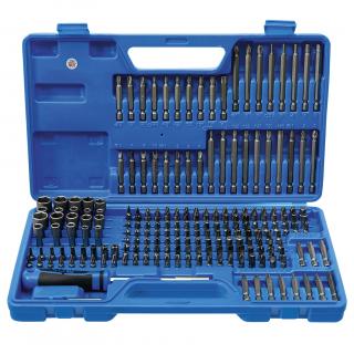 Bity 1/4  univerzálne / bezpečnostné, 208 dielov, BGS 20103 (Universal- / Security Bit Set | 6.3 mm (1/4 ) Drive | 208 pcs. (BGS 20103))