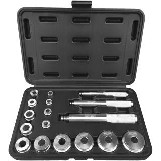 Diely prítlačné montážne so zavádzačmi, 17 dielov, Welzh 3706-WW (17-Piece Mounting Press Set (Welzh 3706-WW))