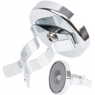 Držiak magnetický s pružinovým klipom, pre náradie s okrúhlym hriadeľom 25 - 40 mm, sila 15 kg, REPTOOLS 123389 (Magnetic Holder with Spring Clip, for Hand Lamps, Round Shafts 25 - 40 mm, Holding Force 15 kg (REPTOOLS 123389))