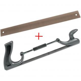 Držiak na korosársky pilník, vr. pilníka, tlakovo liaty hliník, STAHLMAXX Z280 (Car Body File Clamp Holder with File Blade, die-cast Aluminium (STAHLMAXX Z280))