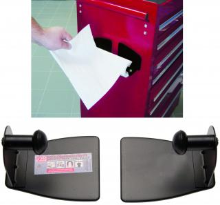 Držiak pre papierové rolky, magnetický, 2 diely, BGS 67159 (Magnetic Paper Towel Holder | 2 pcs. (BGS 67159))