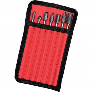 Frézy, karbid, dlhé, 7 dielov, Welzh 78092-WW (Burrs; Carbide, Long, 7-Piece (Welzh 78092-WW))