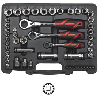 Gola sada priechodzia, Gear Lock 4,5 - 25 mm, Welzh 60059-WW (Socket Set; Go-Through, 1/4'', 3/8'', 1/2'' (Welzh 60059-WW))